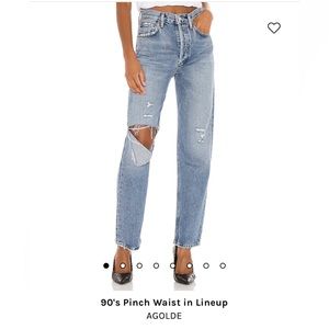 AGOLDE The 90's Pinch Waist Jeans
